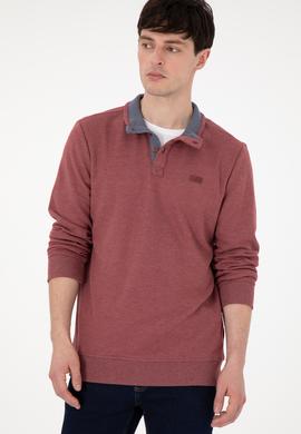 Erkek Bordo Sweatshirt - 50290772007