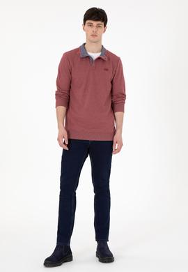 Erkek Bordo Sweatshirt - 50290772007