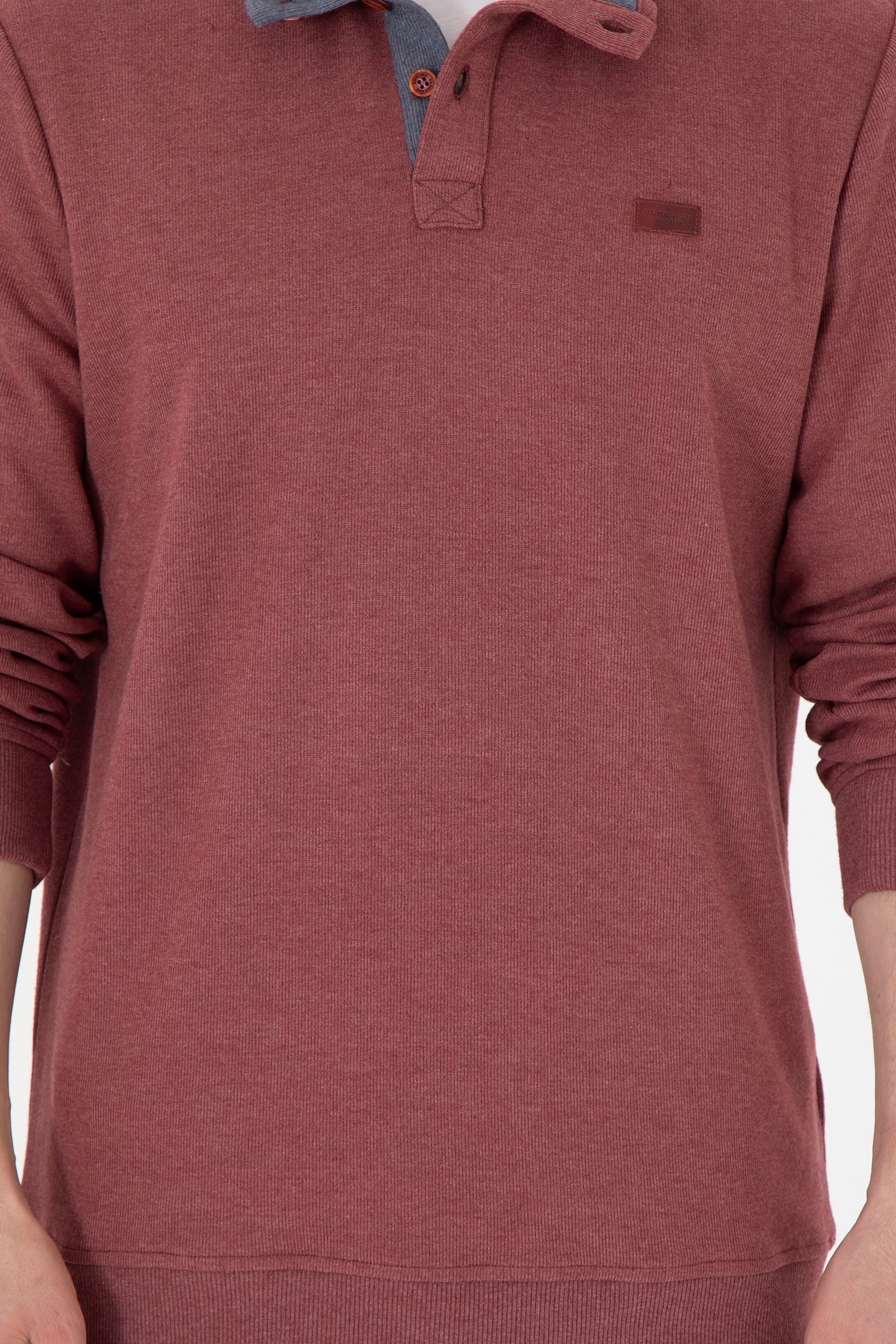 Erkek Bordo Sweatshirt
