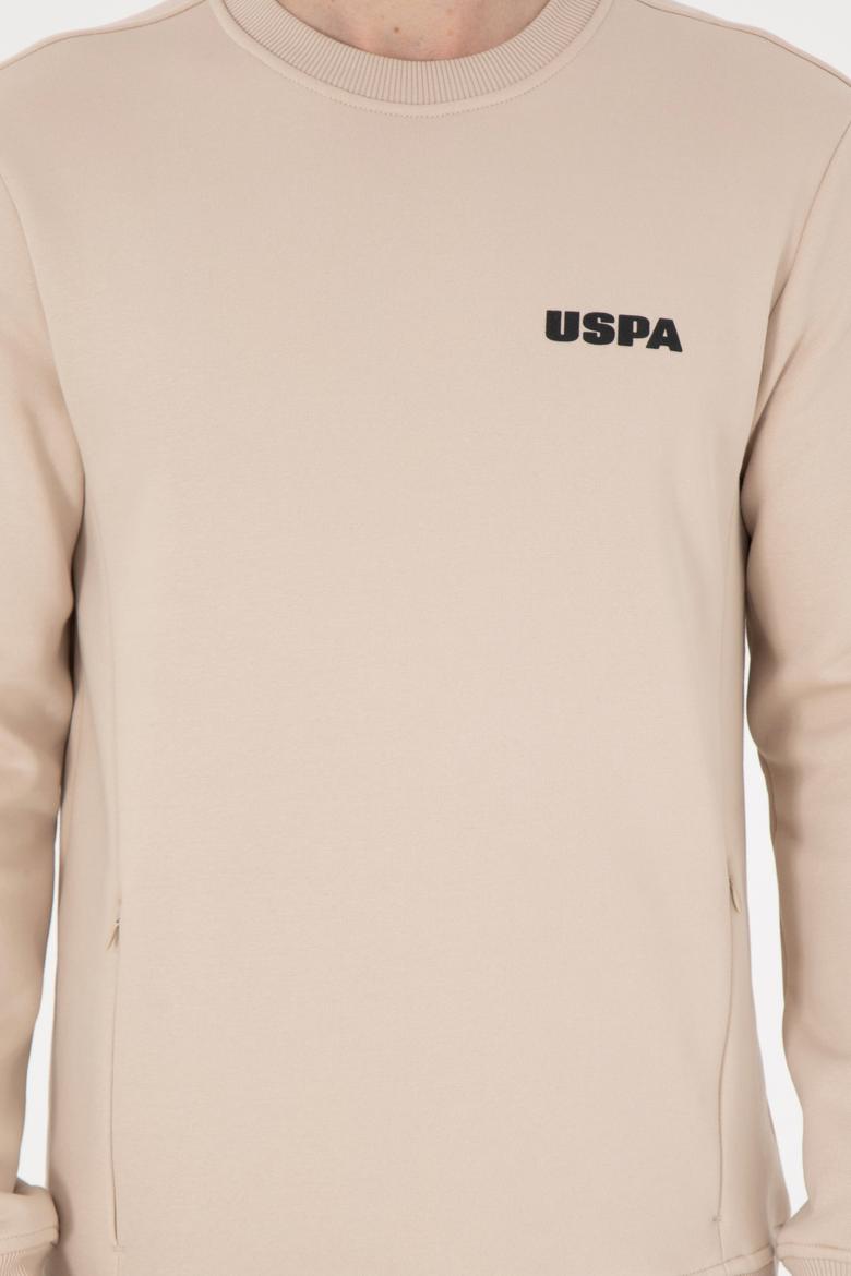 Erkek Regular Fit Bisiklet Yaka Taş Sweatshirt - 50292362023