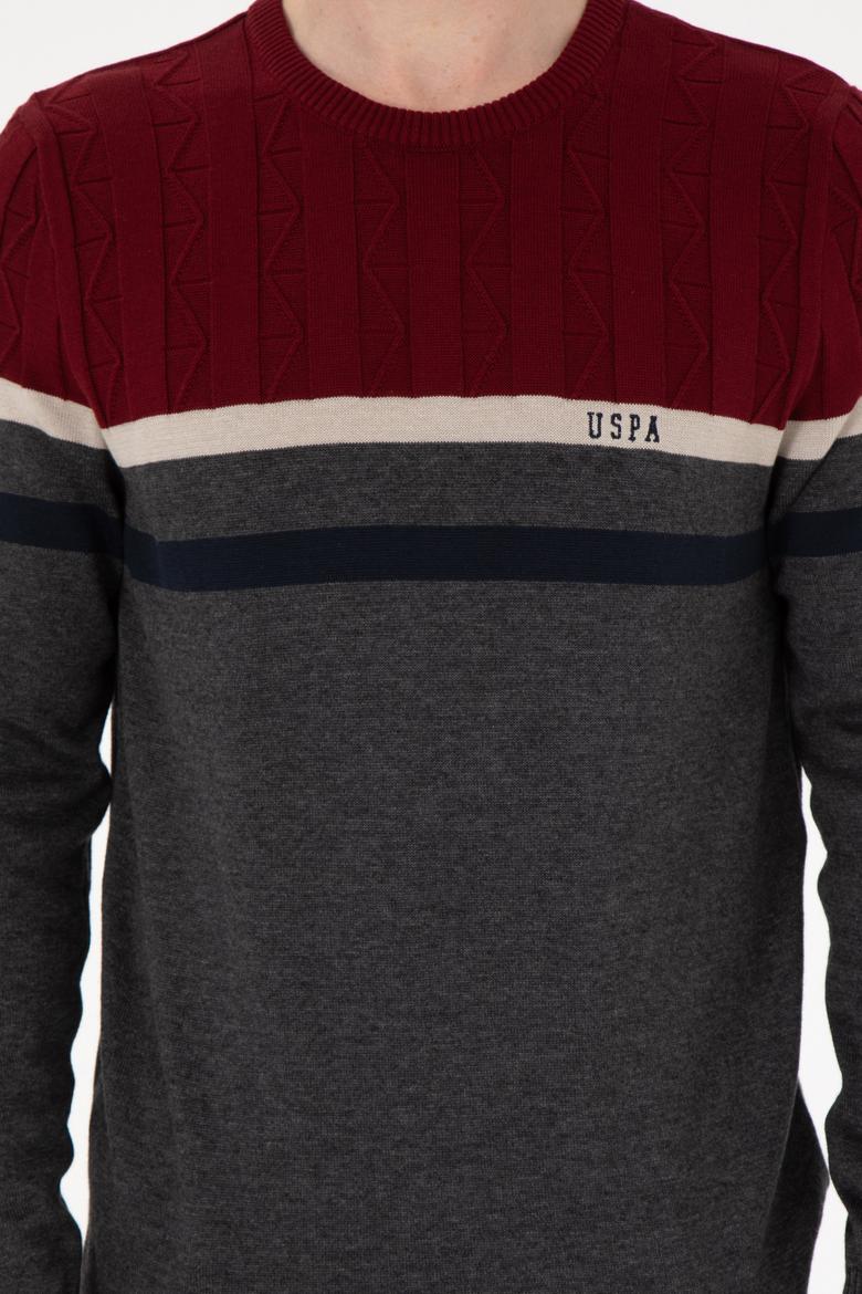 Erkek Antrasit Melanj Kazak - 50292868027