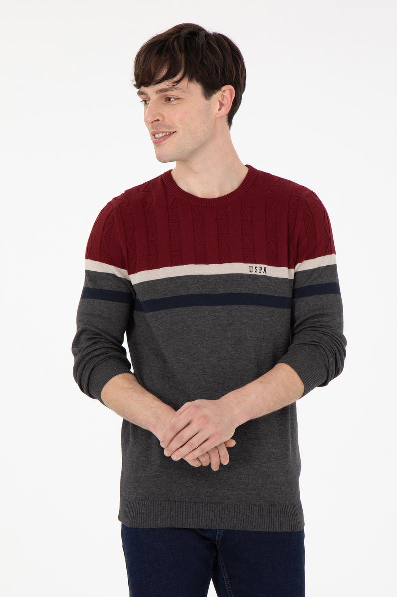 Erkek Antrasit Melanj Kazak