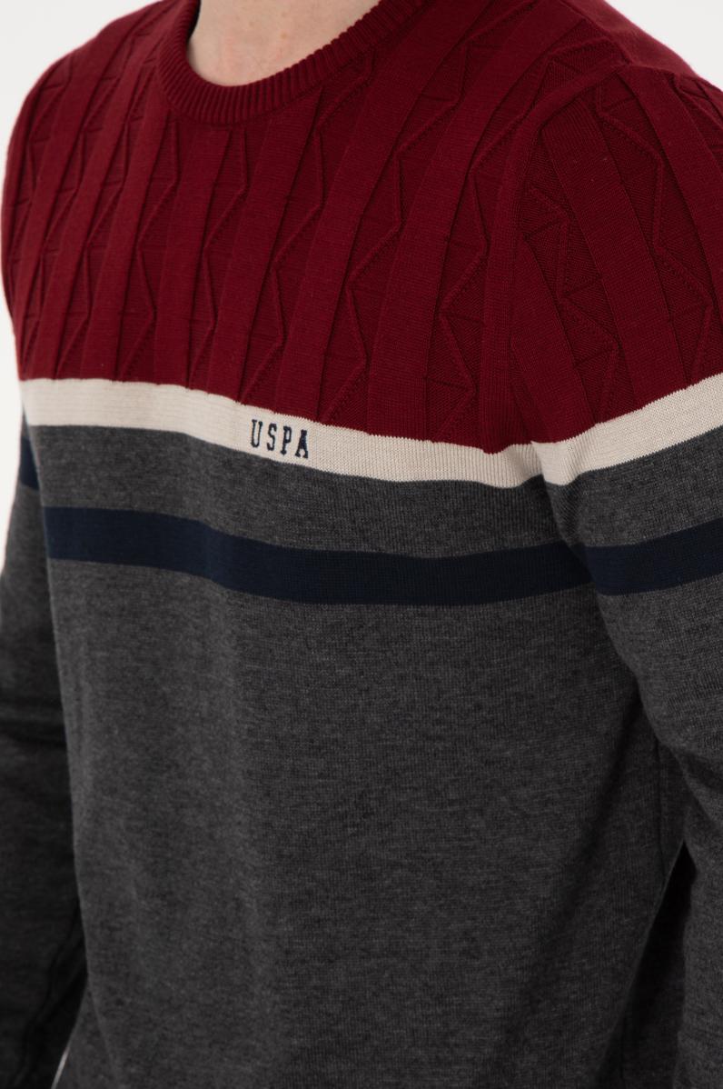 Erkek Antrasit Melanj Kazak