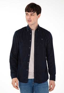 Erkek Lacivert Uzun Kollu Gömlek - 50291395050