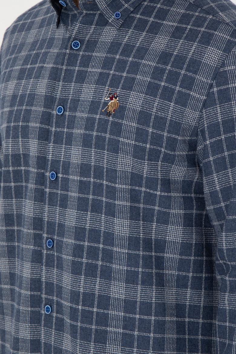 Erkek Lacivert Uzun Kollu Gömlek - 50297403014