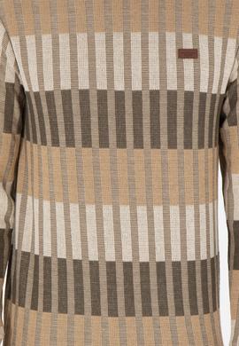 Erkek Regular Fit Bisiklet Yaka Taş Sweatshirt - 50290623017