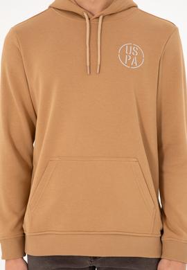 Erkek Camel Sweatshirt - 50293361075