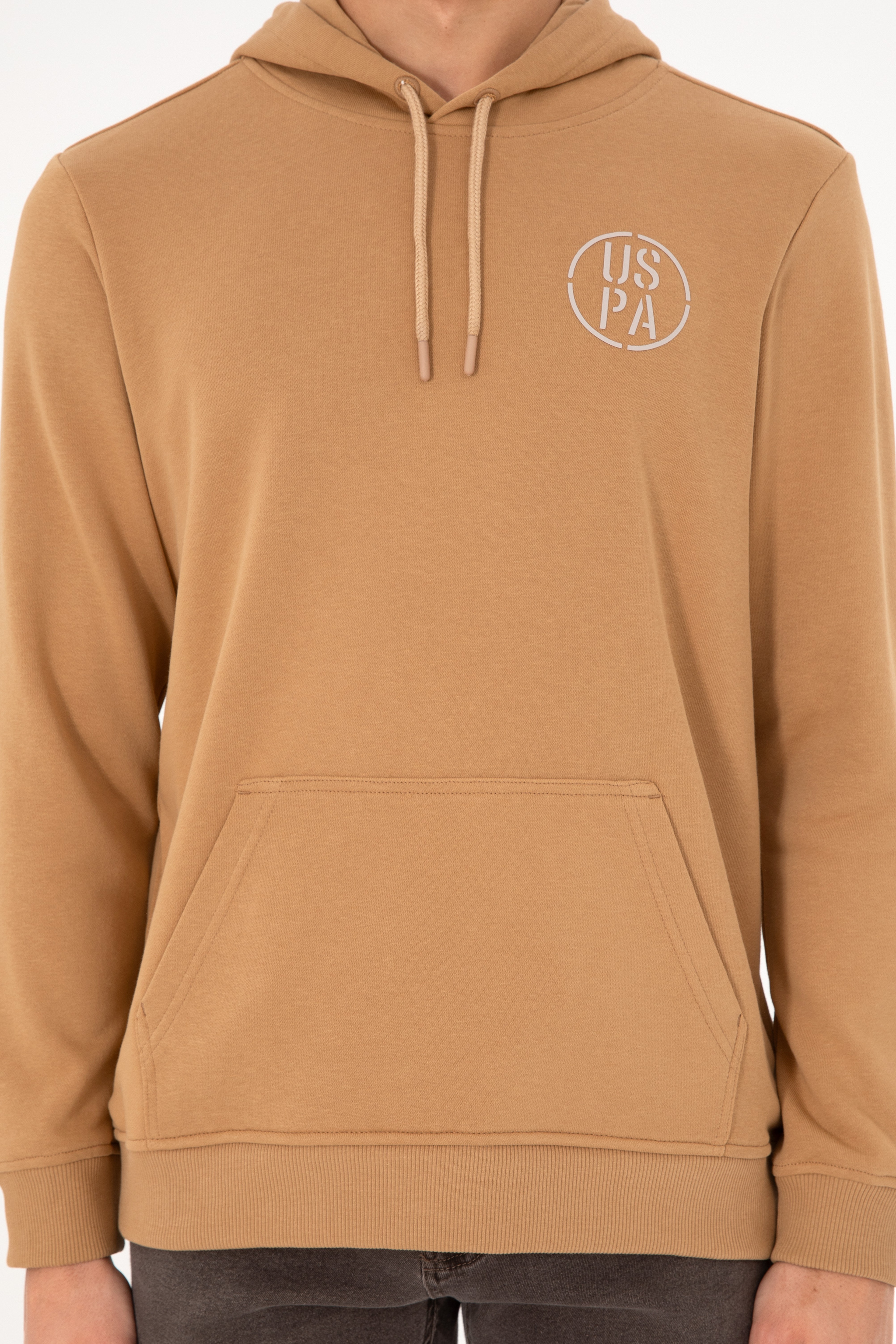 Erkek Camel Sweatshirt