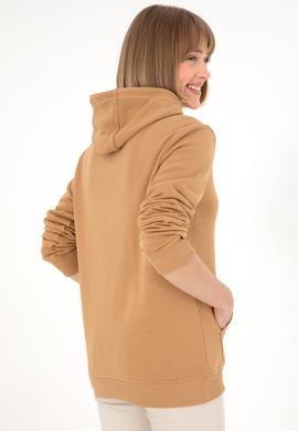 Erkek Camel Sweatshirt - 50293361075