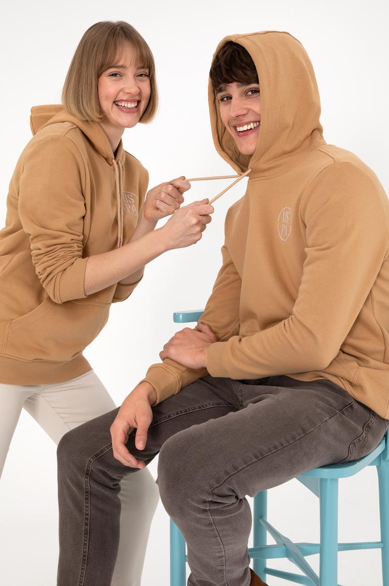 Erkek Camel Sweatshirt