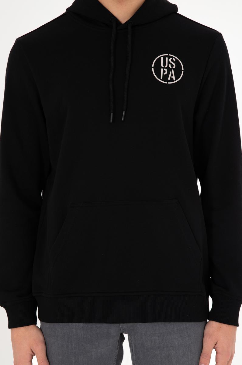 Erkek Siyah Sweatshirt