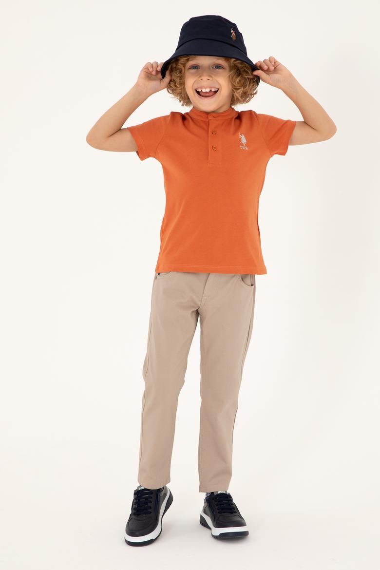 Erkek Çocuk Tarçın Basic Tişört