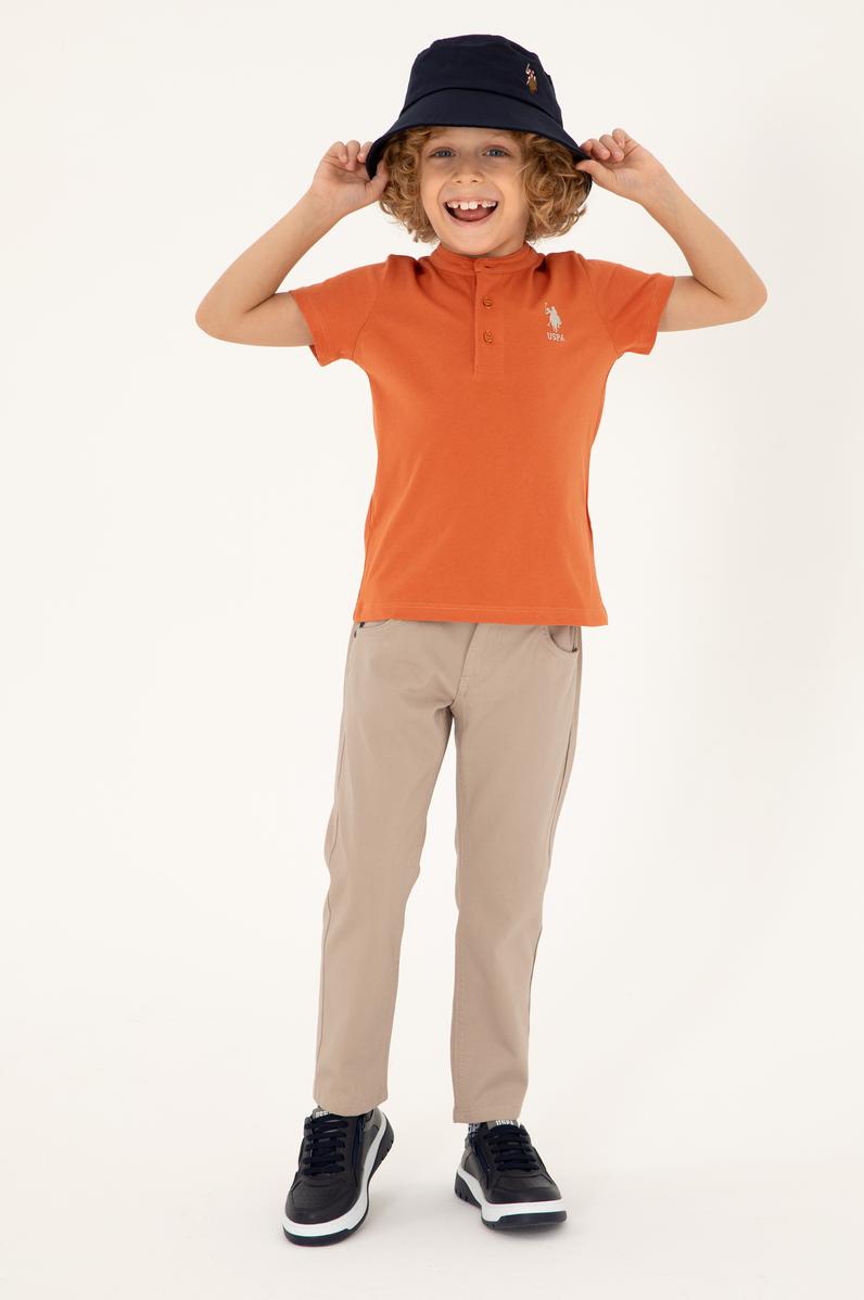 Erkek Çocuk Tarçın Basic Tişört