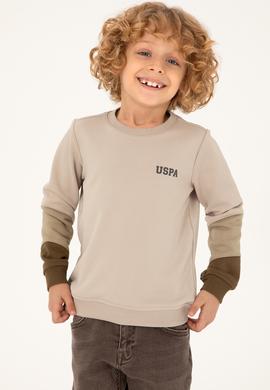 Erkek Çocuk Taş Bisiklet Yaka Sweatshirt - 50293604019