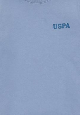 Erkek Çocuk Açık Mavi Bisiklet Yaka Sweatshirt - 50293604008