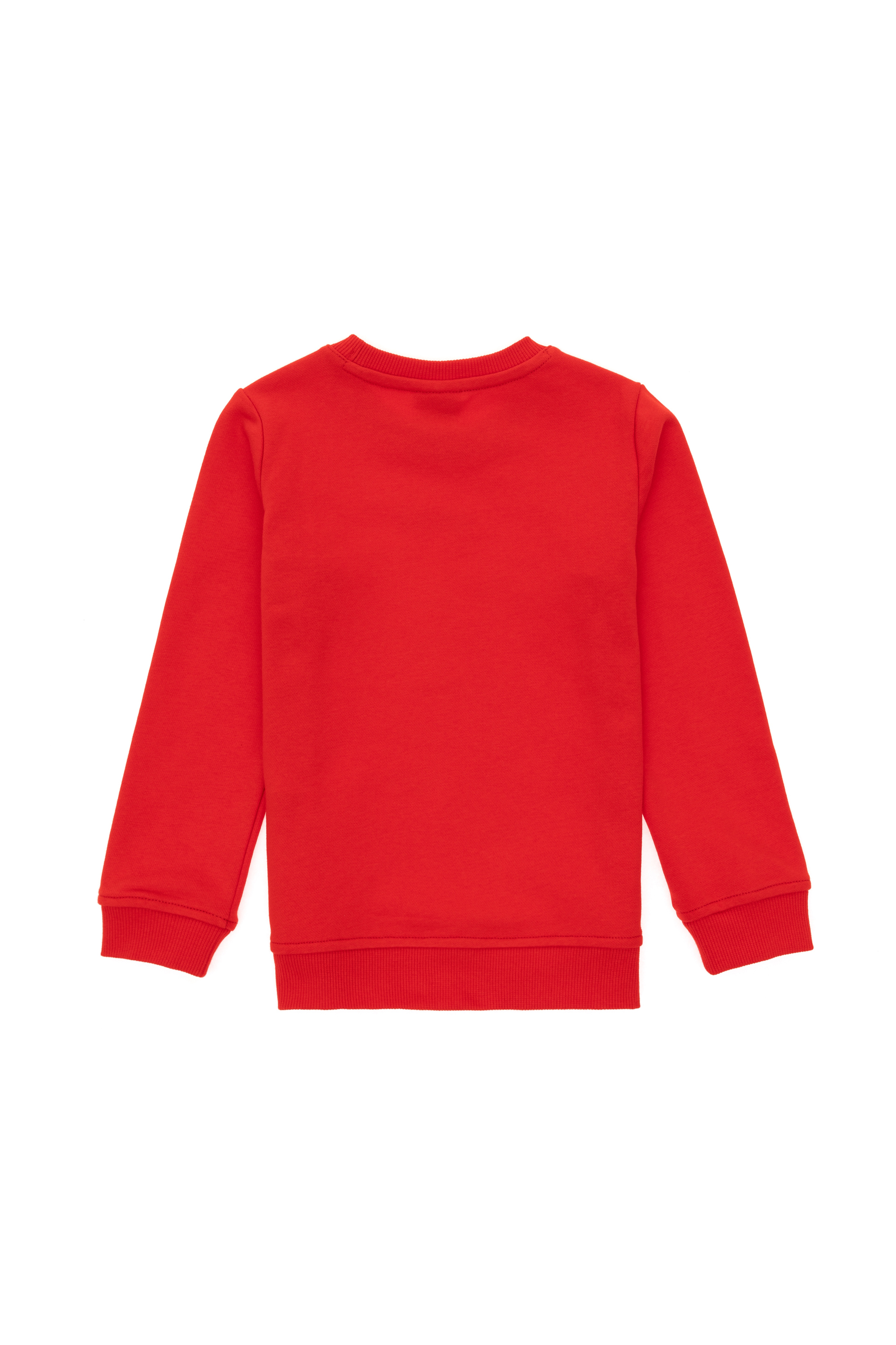 Erkek Çocuk Kırmızı Bisiklet Yaka Sweatshirt