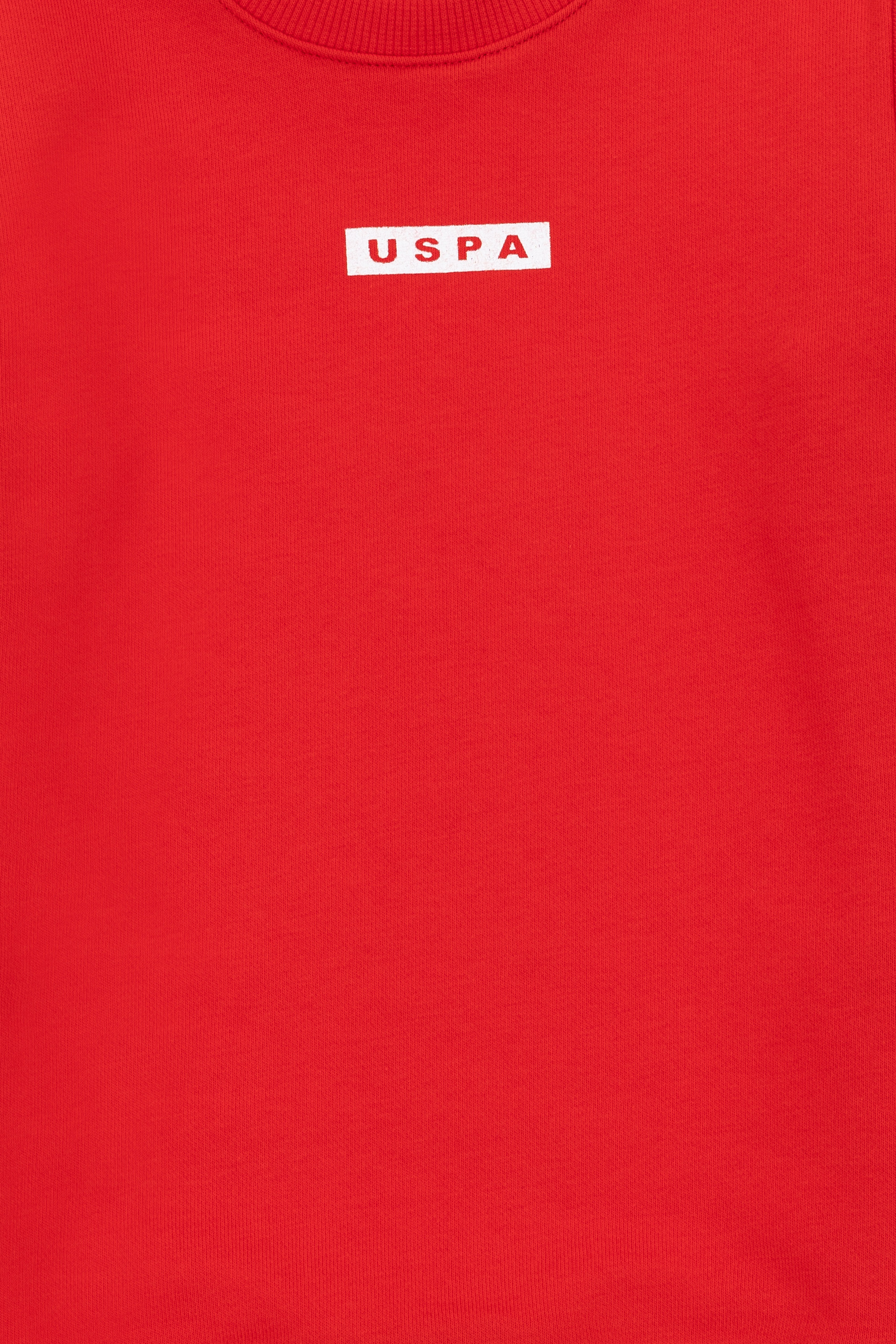 Erkek Çocuk Kırmızı Bisiklet Yaka Sweatshirt