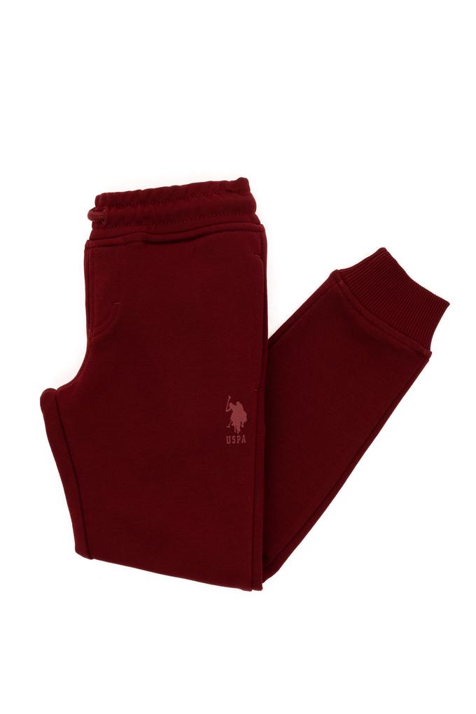 Erkek Çocuk Bordo Eşofman Altı