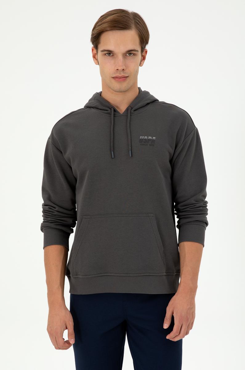 Erkek Antrasit Sweatshirt