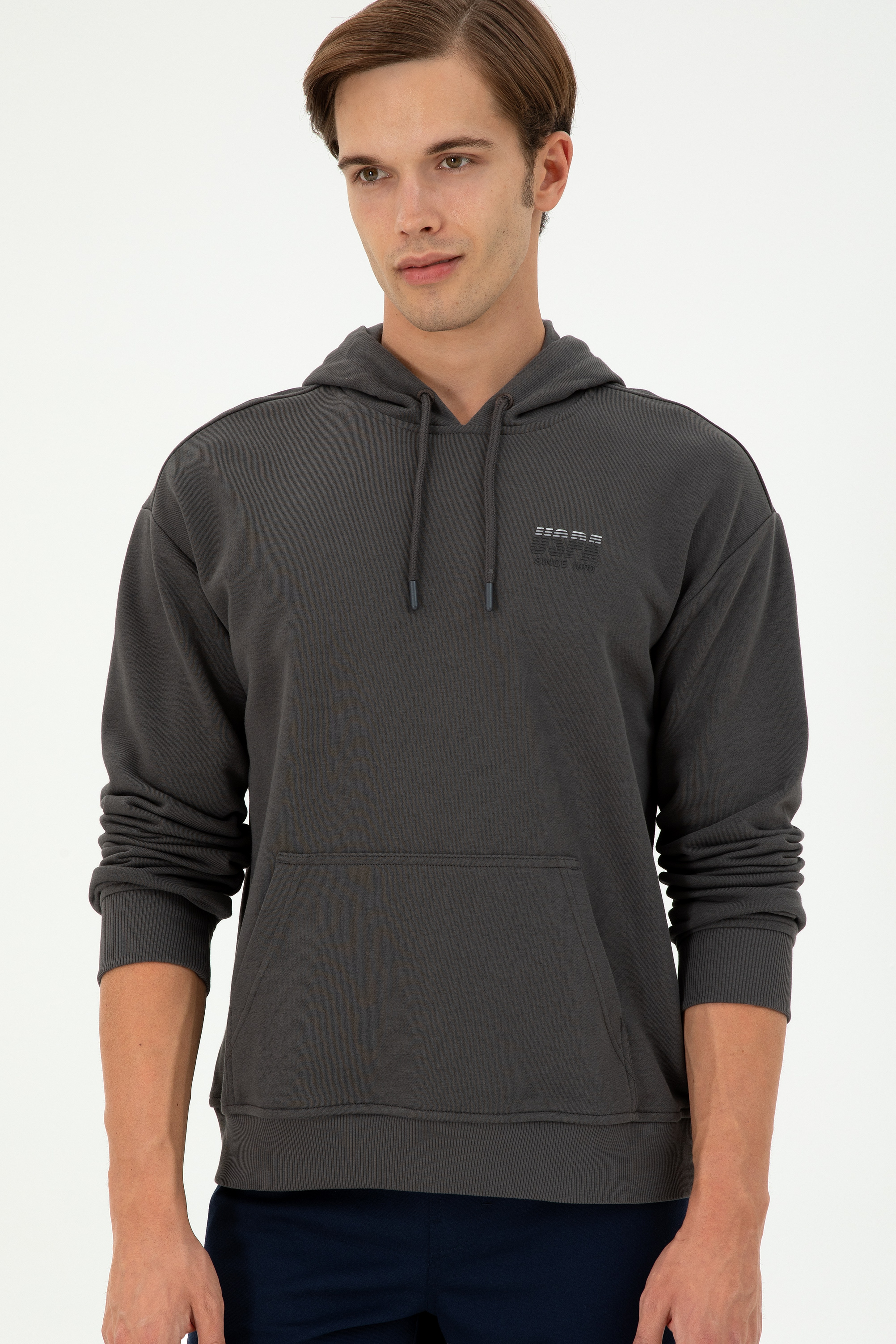 Erkek Antrasit Sweatshirt - Image 3