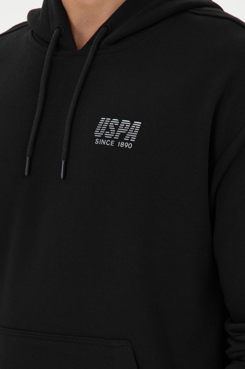 Erkek Siyah Sweatshirt