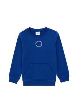 Erkek Çocuk Saks Basic Bisiklet Yaka Sweatshirt - 50293592035