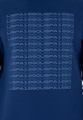 Erkek Regular Fit Bisiklet Yaka İndigo Sweatshirt - 50293461009