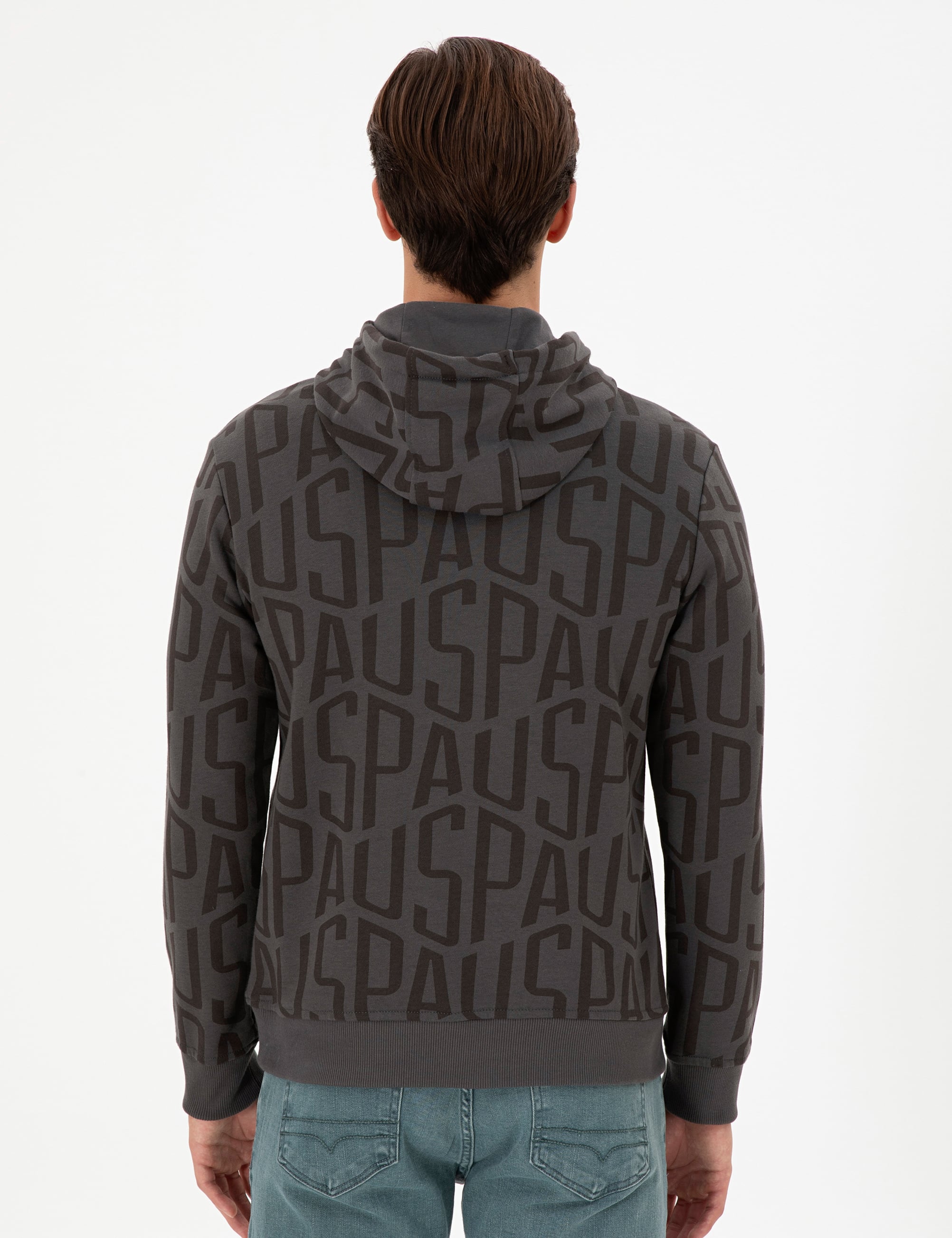 Erkek Antrasit Sweatshirt