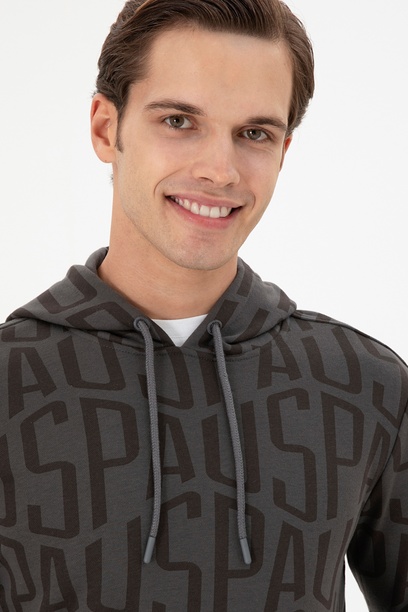 Erkek Antrasit Sweatshirt