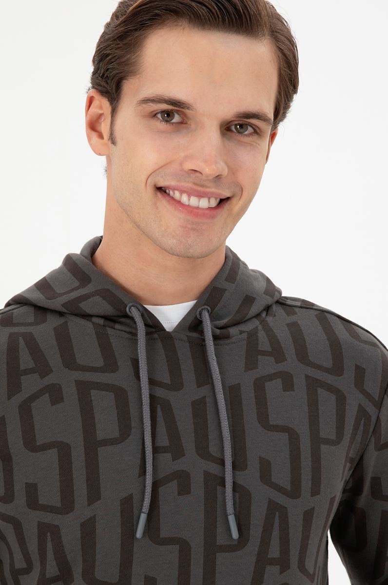 Erkek Antrasit Sweatshirt