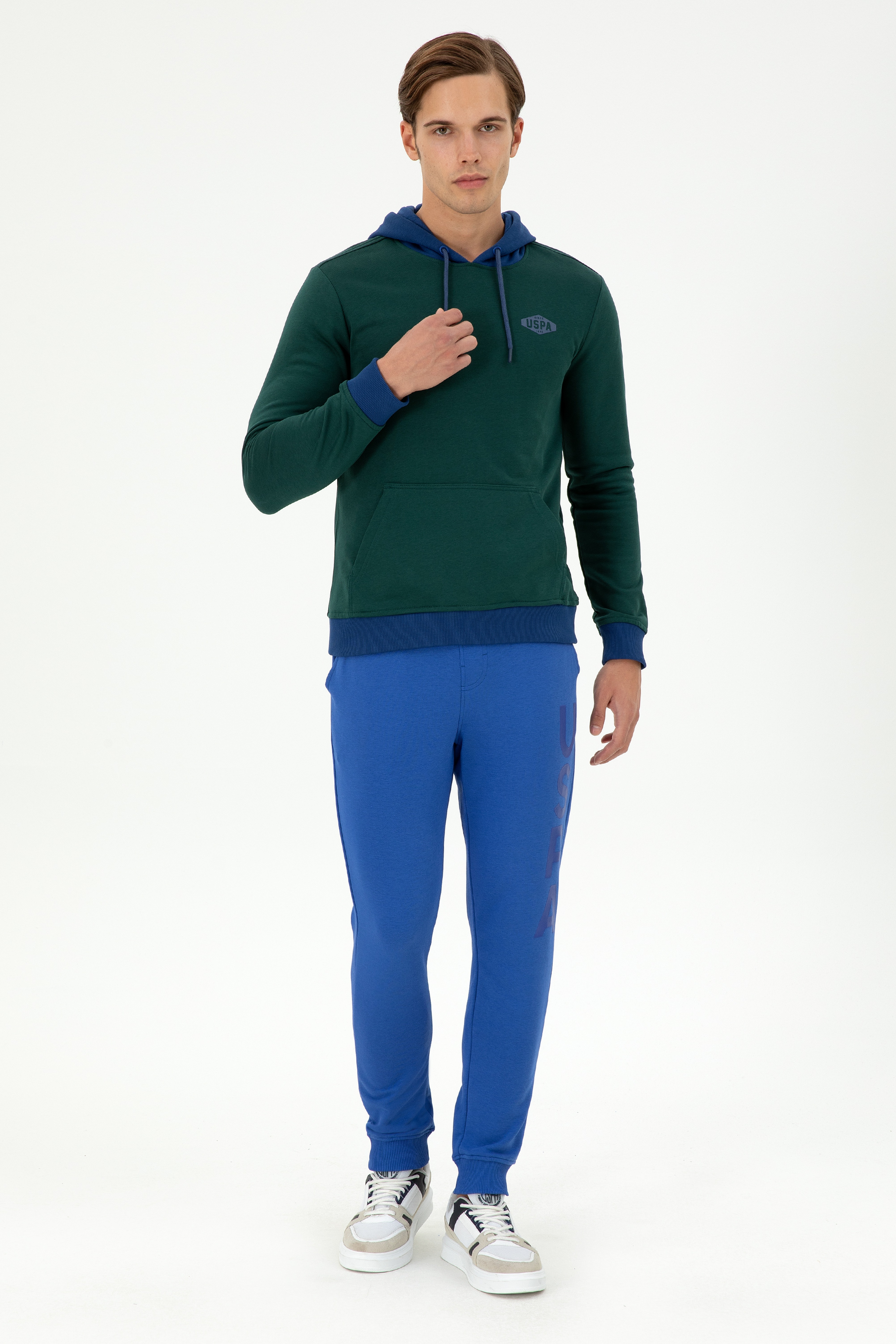Erkek Koyu Yeşil Sweatshirt