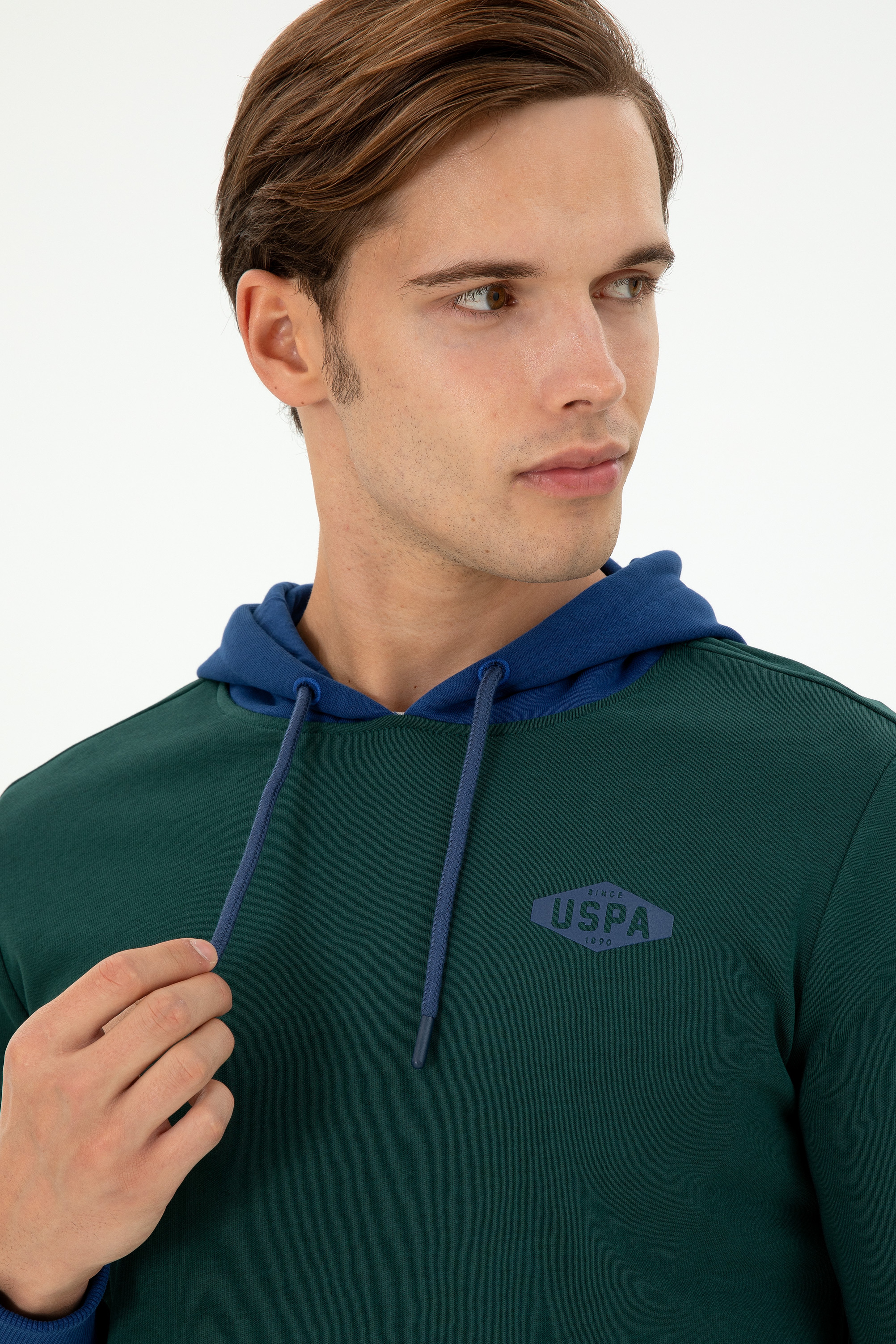 Erkek Koyu Yeşil Sweatshirt - Image 2