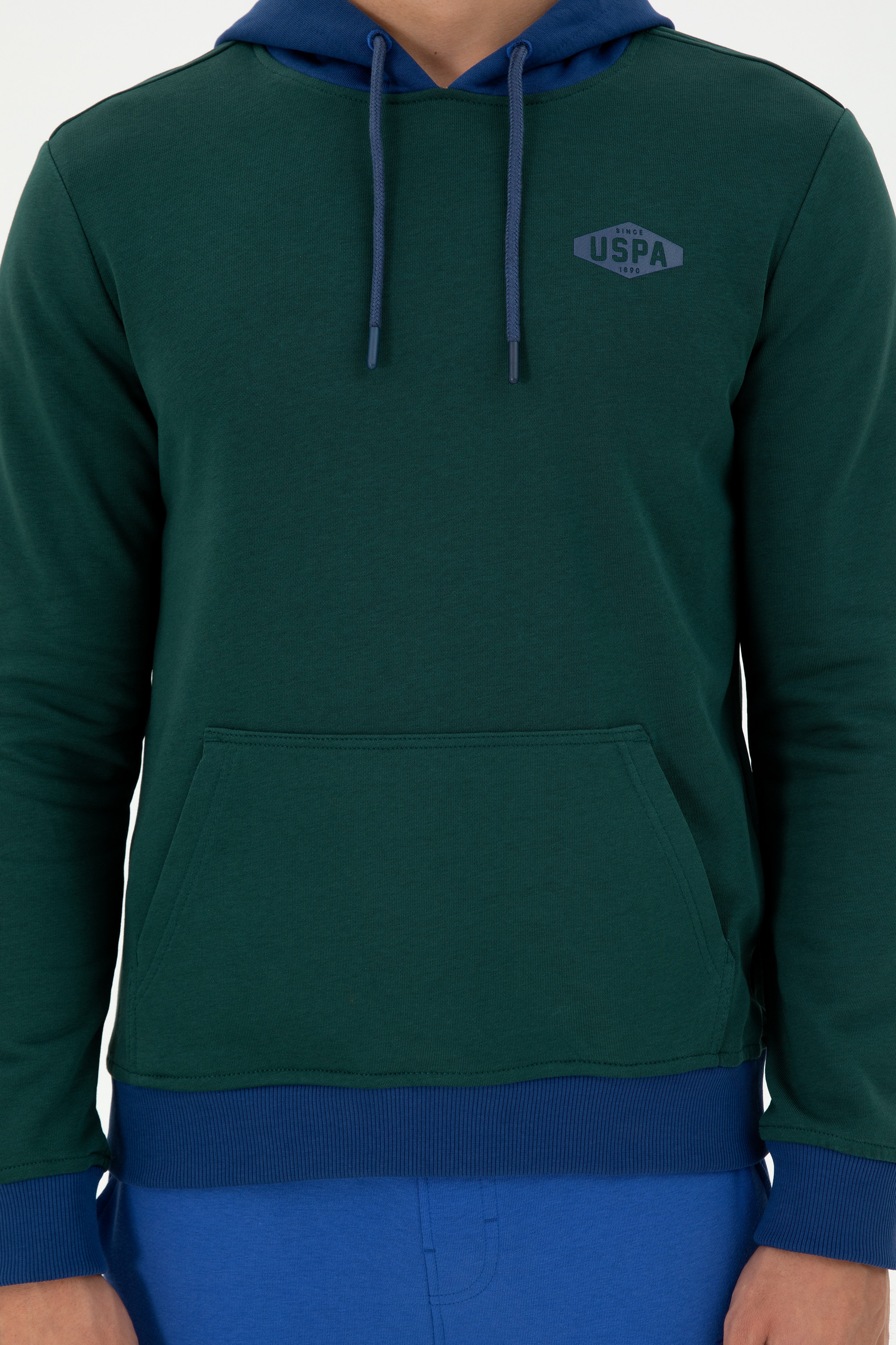 Erkek Koyu Yeşil Sweatshirt