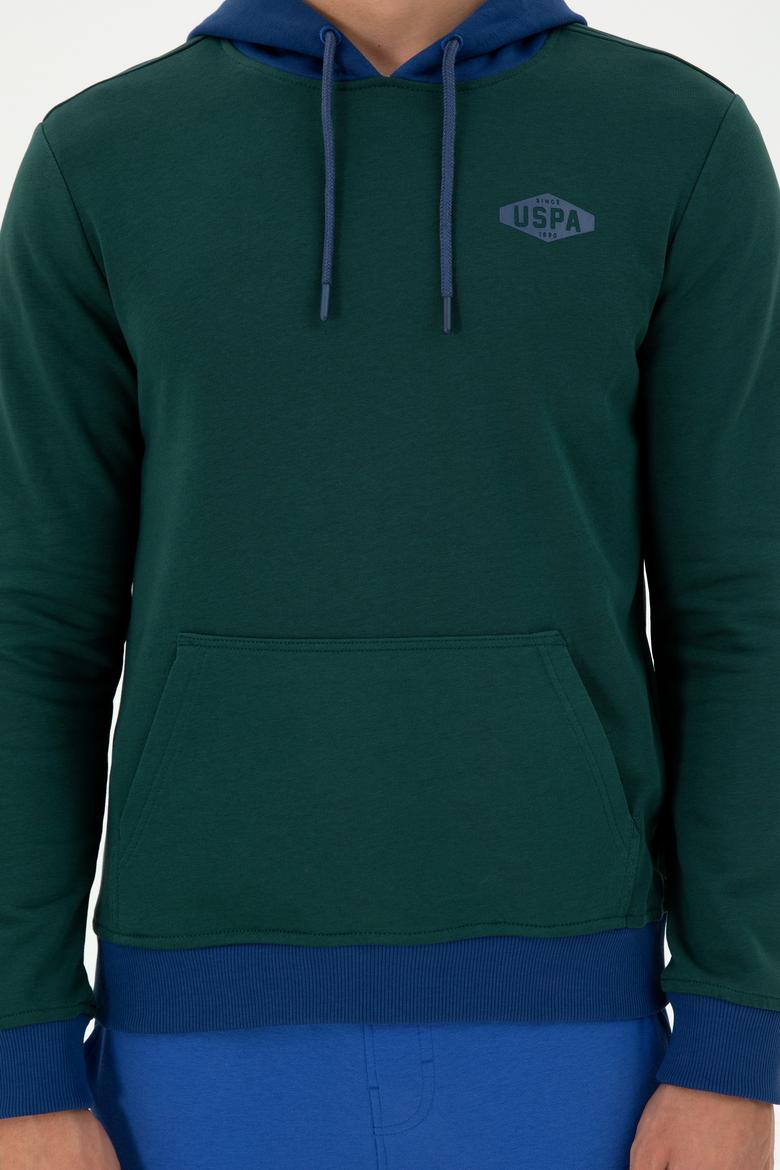 Erkek Koyu Yeşil Sweatshirt - 50293440011