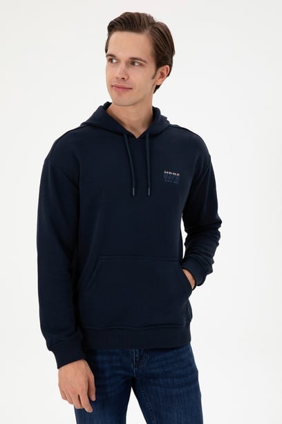 Erkek Lacivert Sweatshirt