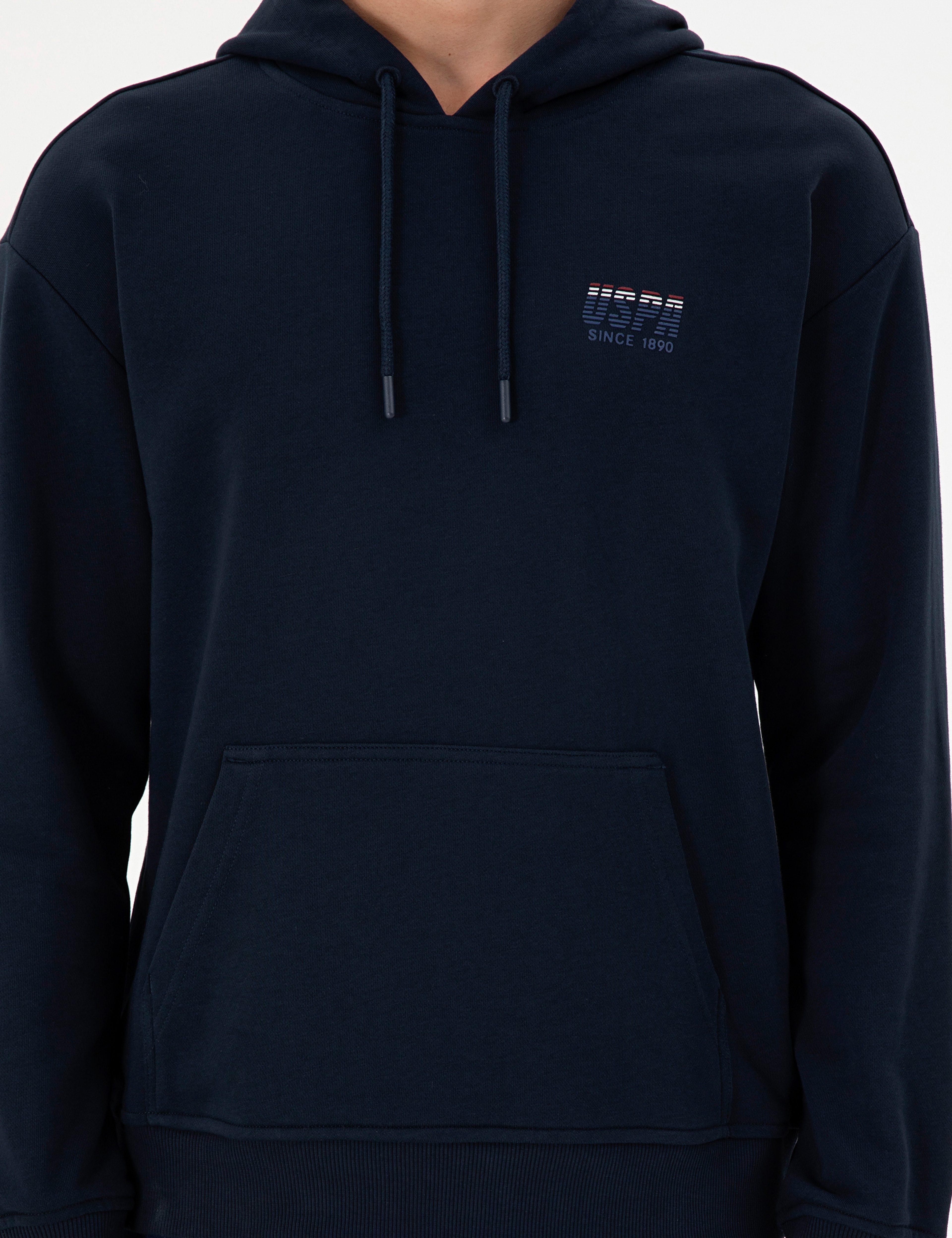 Erkek Lacivert Sweatshirt - Image 6