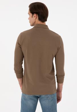 Erkek Haki Sweatshirt - 50293741008