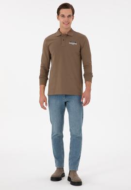 Erkek Haki Sweatshirt - 50293741008