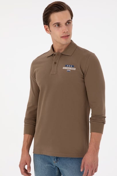 Erkek Haki Sweatshirt