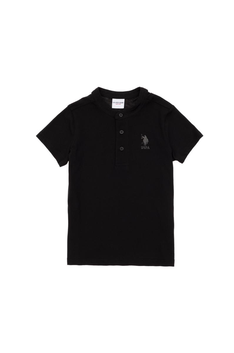 Erkek Çocuk Siyah Basic Tişört