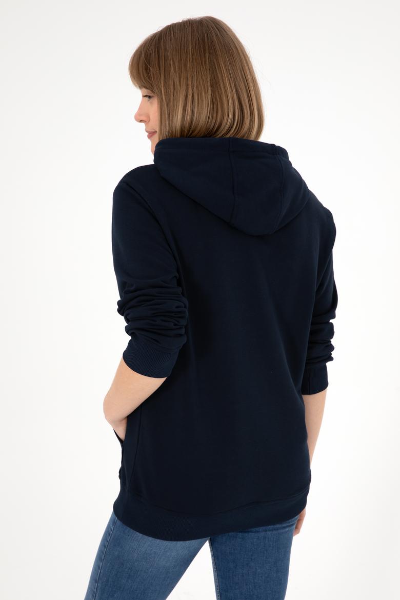 Erkek Lacivert Basic Sweatshirt - 50295175036