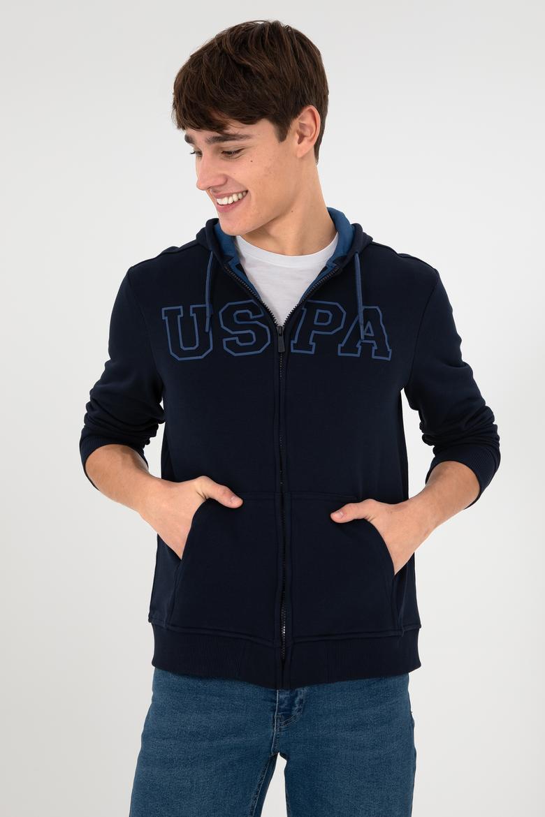 Erkek Lacivert Örme Hırka - 50295172017