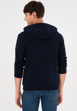 Erkek Lacivert Örme Hırka - 50295172017