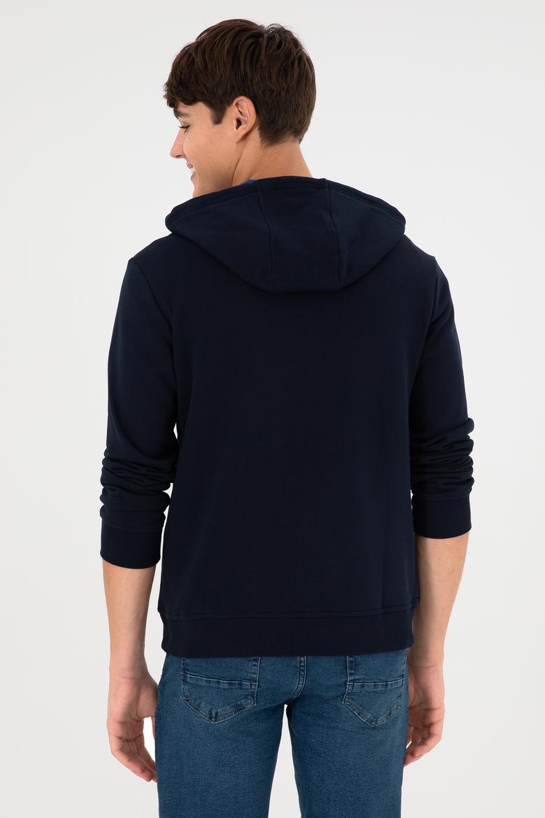 Erkek Lacivert Örme Hırka - 50295172017