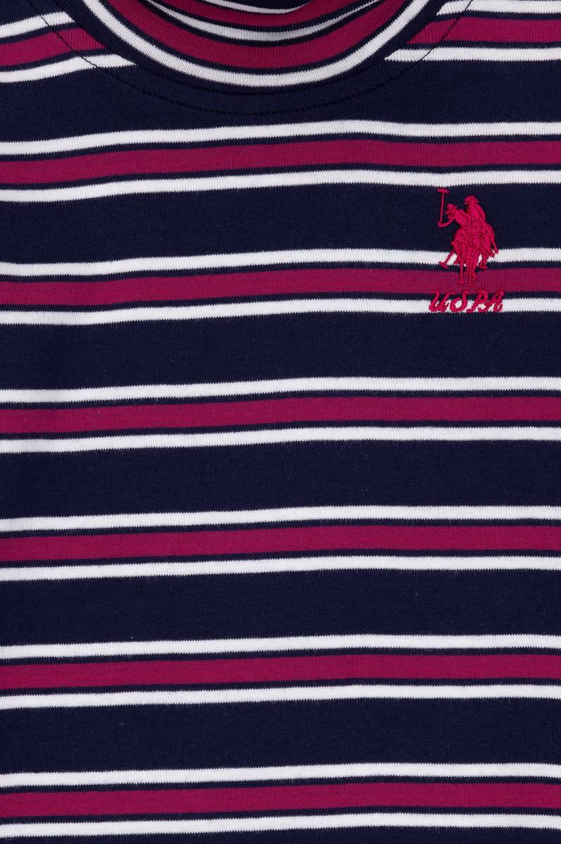 Kız Çocuk Lacivert Balıkçı Yaka Sweatshirt