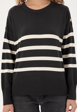 Kadın Antrasit Melanj Bisiklet Yaka Kazak - 50297070035