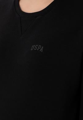 Kadın Siyah Basic Bisiklet Yaka Sweatshirt - 50297296029