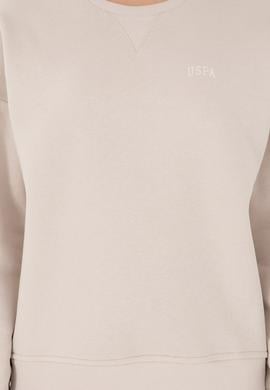 Kadın Taş Basic Bisiklet Yaka Sweatshirt - 50297296047
