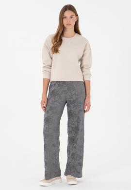 Kadın Taş Basic Bisiklet Yaka Sweatshirt - 50297296047