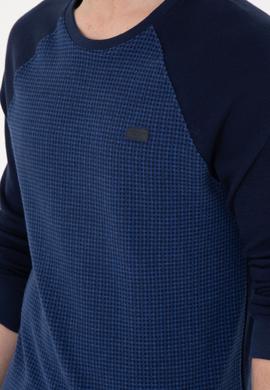 Erkek Lacivert Sweatshirt - 50290763017